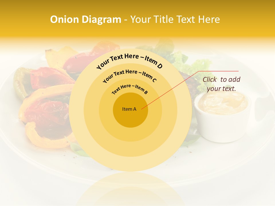 Cooked Diet Horizontal PowerPoint Template