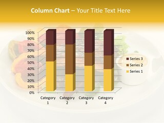 Cooked Diet Horizontal PowerPoint Template