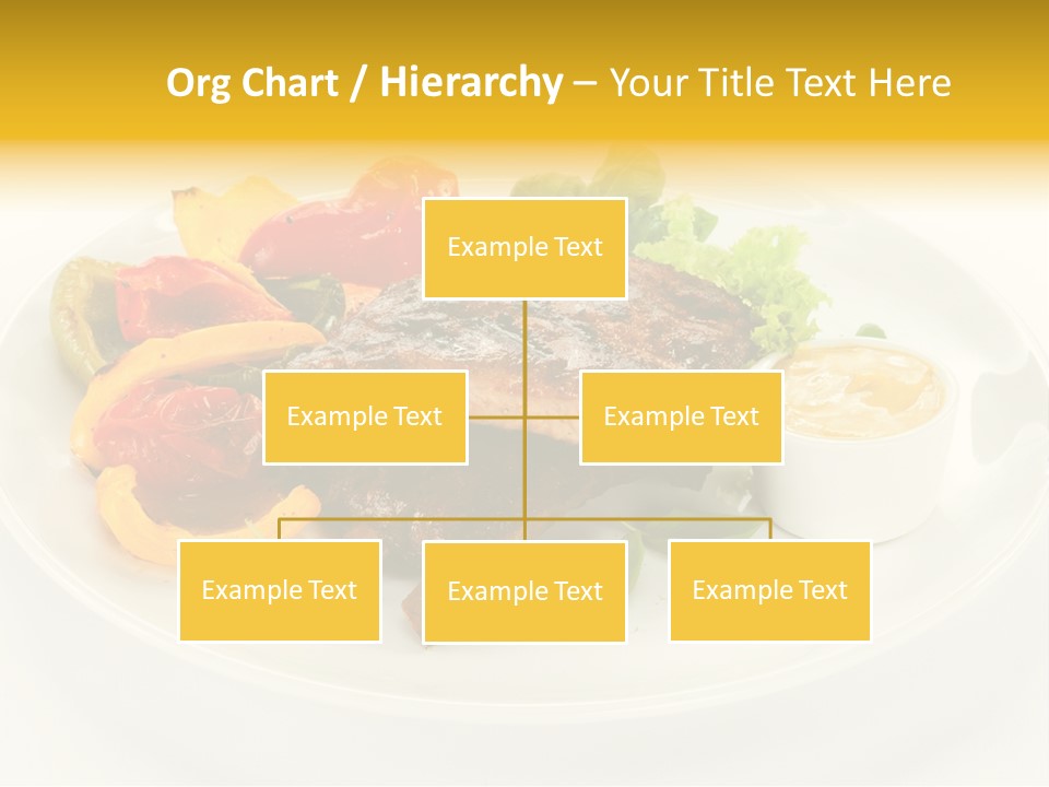 Cooked Diet Horizontal PowerPoint Template