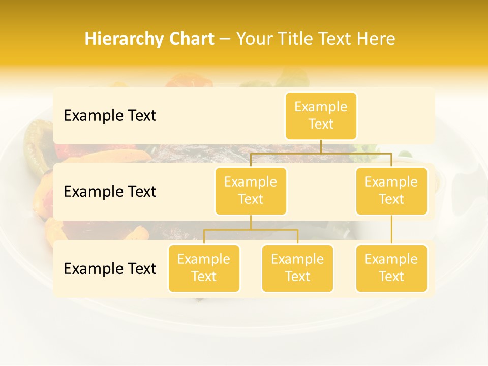 Cooked Diet Horizontal PowerPoint Template