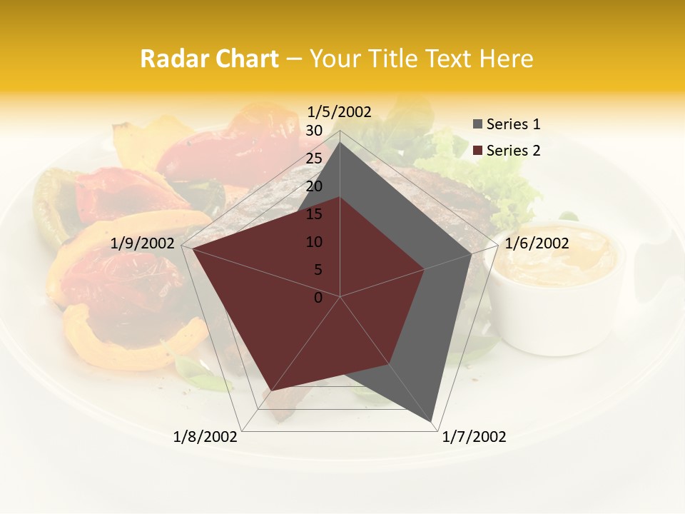 Cooked Diet Horizontal PowerPoint Template