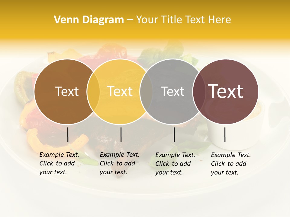 Cooked Diet Horizontal PowerPoint Template