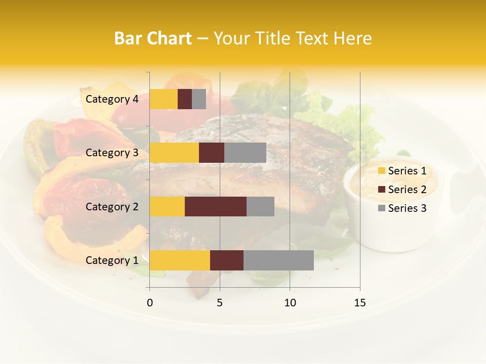 Cooked Diet Horizontal PowerPoint Template