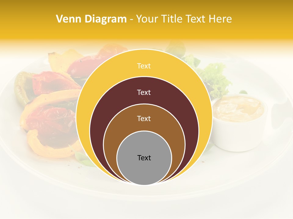 Cooked Diet Horizontal PowerPoint Template
