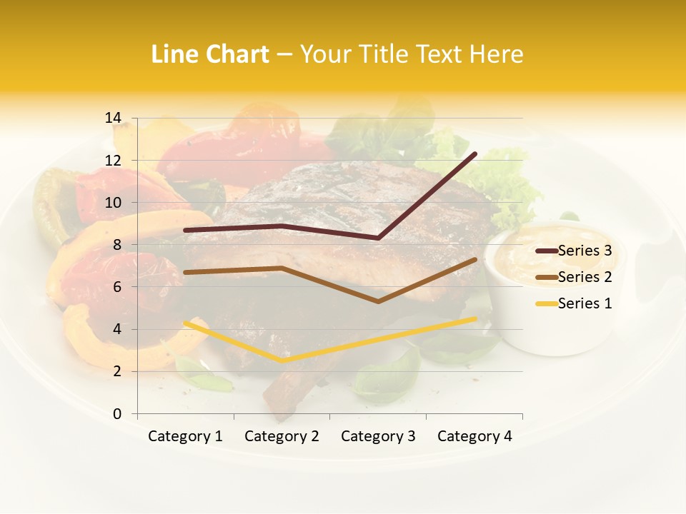Cooked Diet Horizontal PowerPoint Template