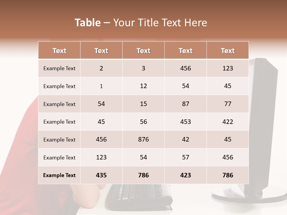 Studying Girl Schoolboy PowerPoint Template