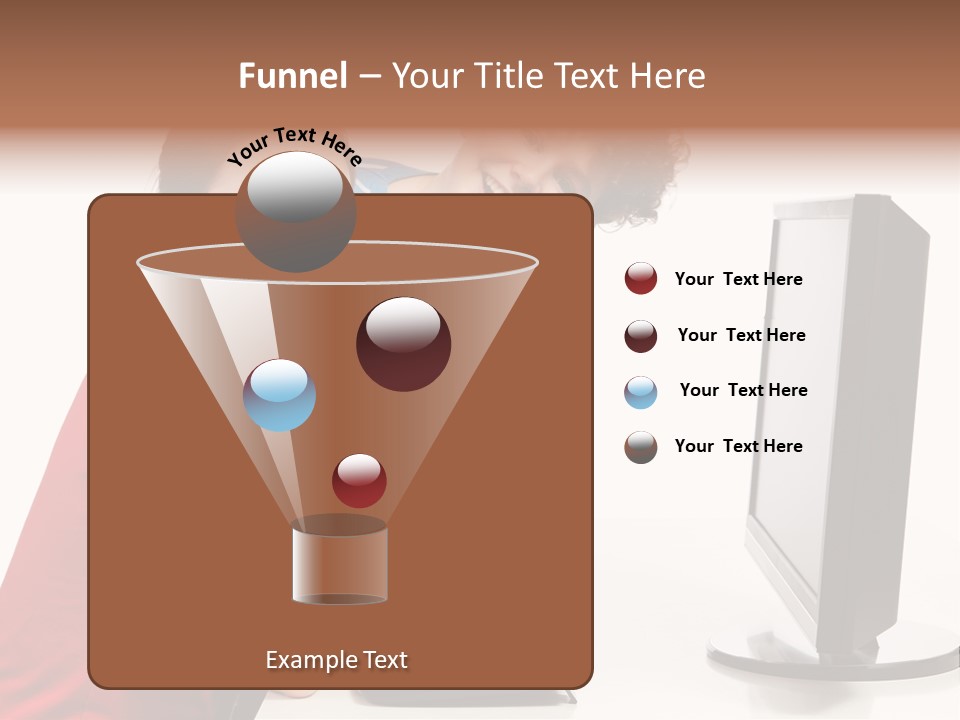 Studying Girl Schoolboy PowerPoint Template