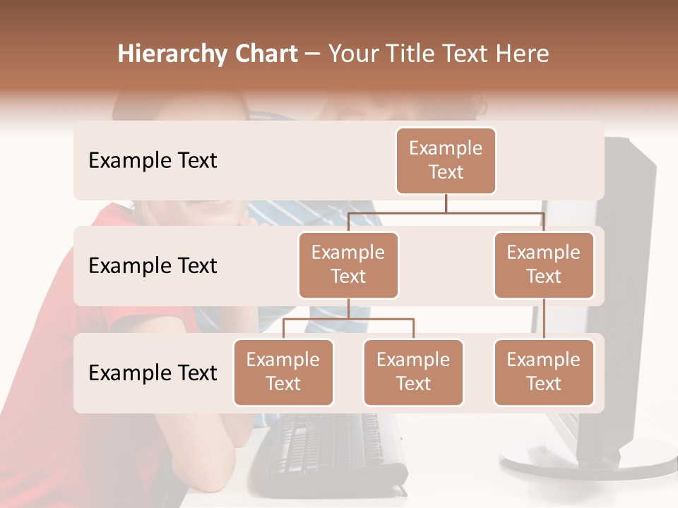 Studying Girl Schoolboy PowerPoint Template