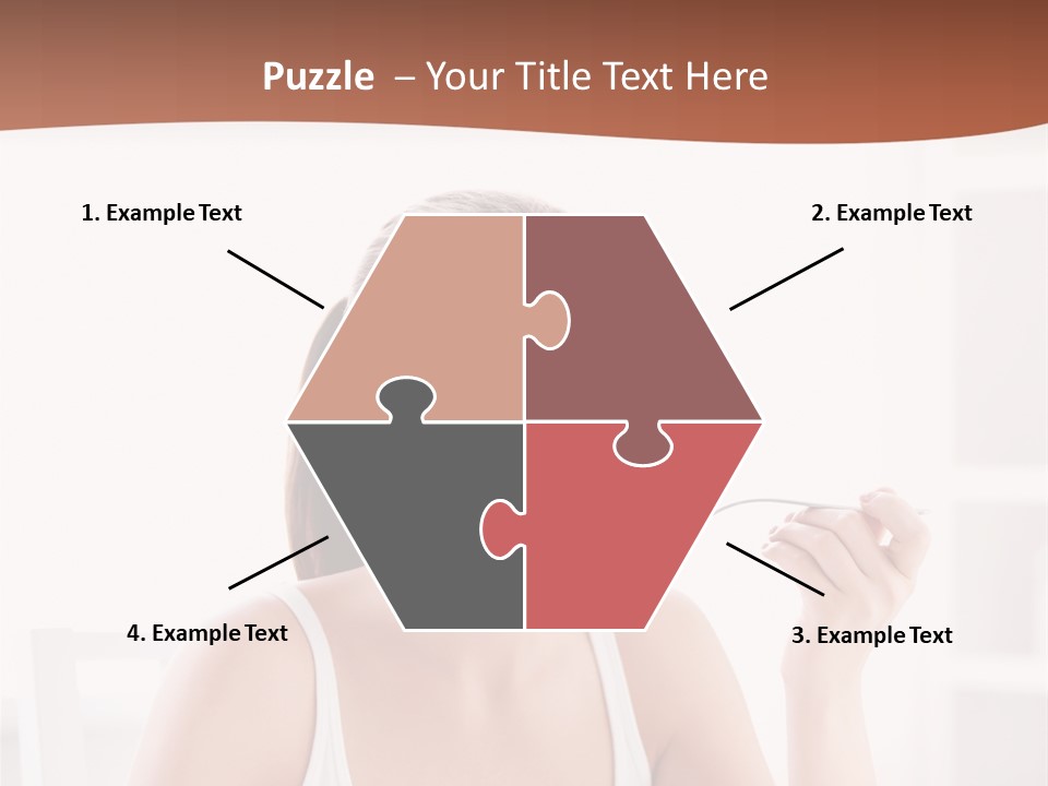 People White Indoor PowerPoint Template