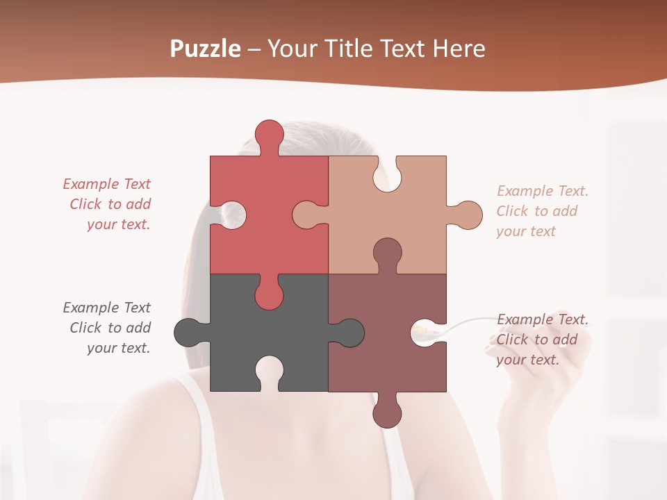 People White Indoor PowerPoint Template