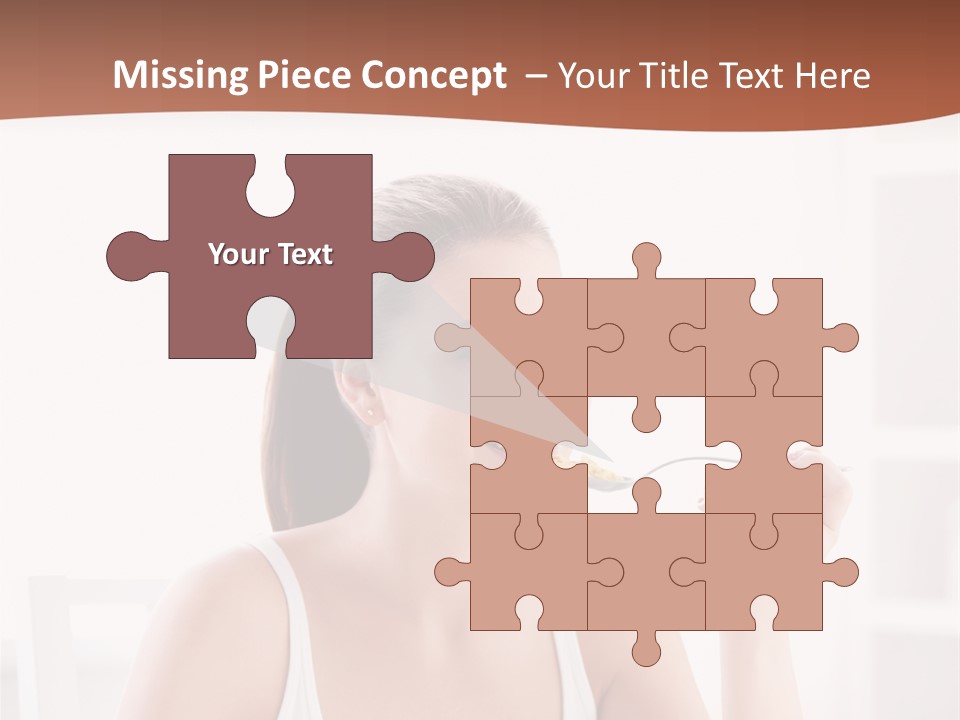 People White Indoor PowerPoint Template