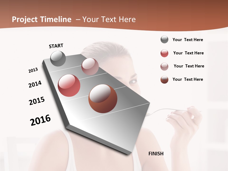 People White Indoor PowerPoint Template