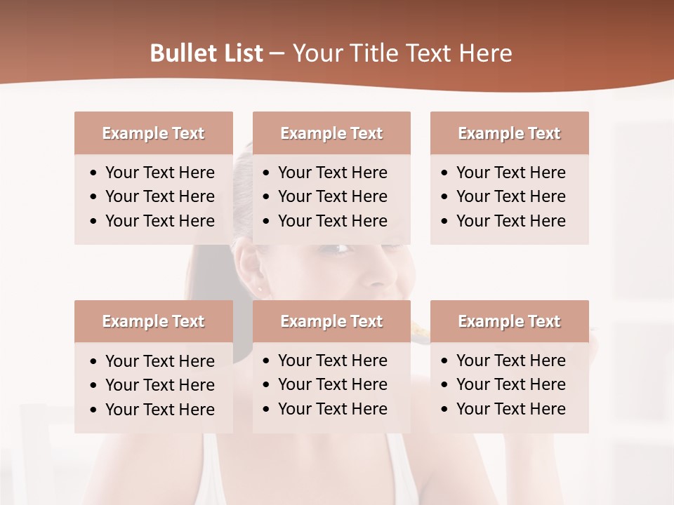 People White Indoor PowerPoint Template