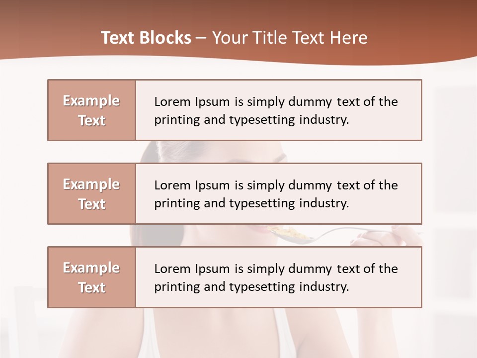 People White Indoor PowerPoint Template