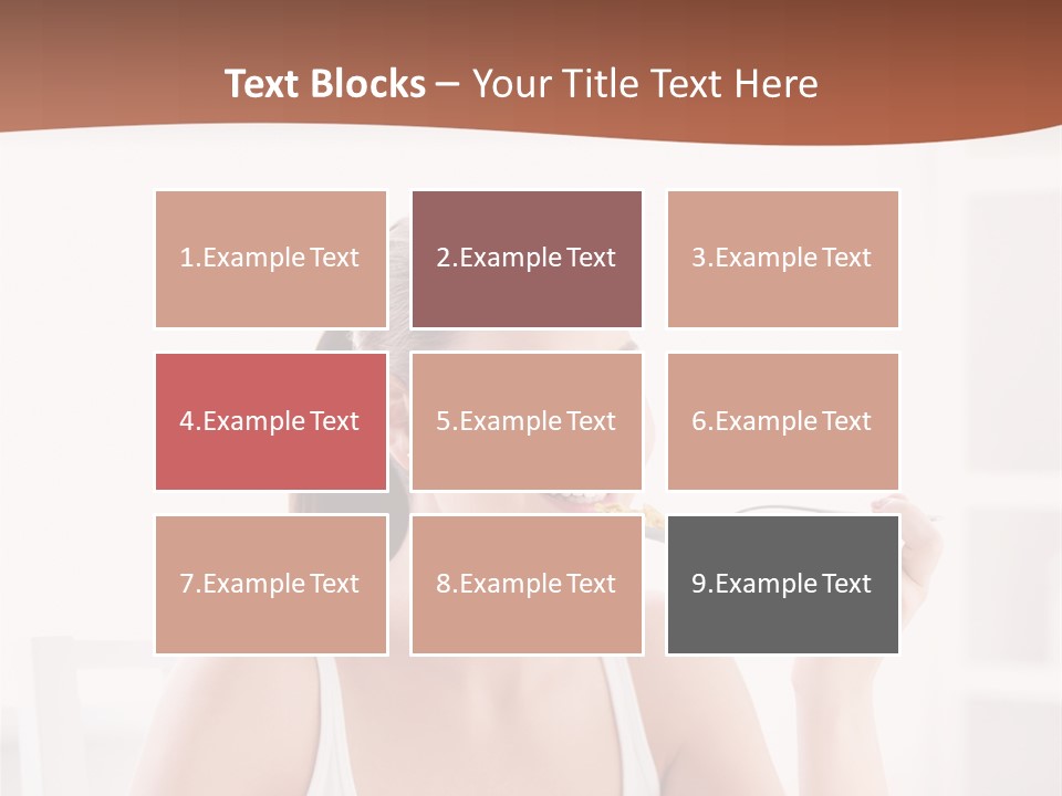 People White Indoor PowerPoint Template