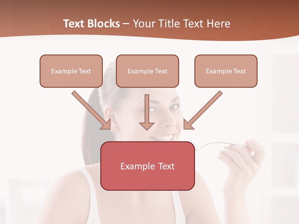 People White Indoor PowerPoint Template
