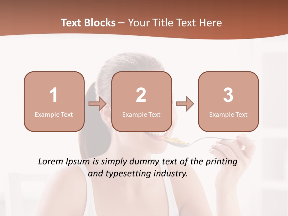 People White Indoor PowerPoint Template