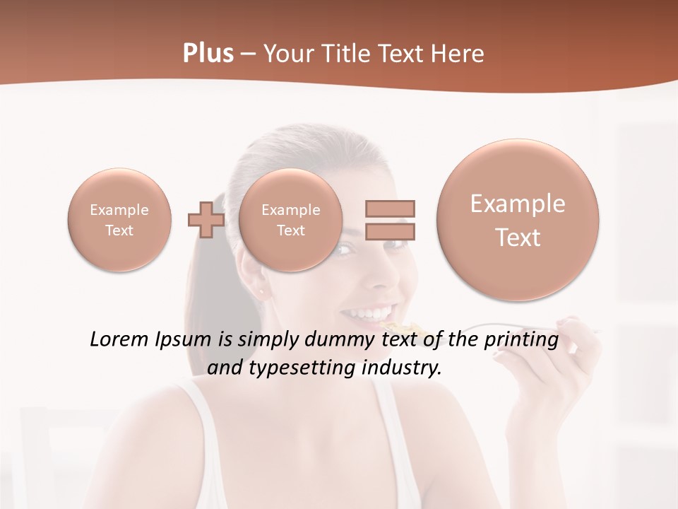 People White Indoor PowerPoint Template