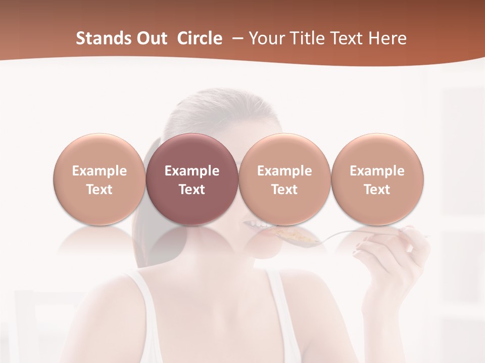 People White Indoor PowerPoint Template