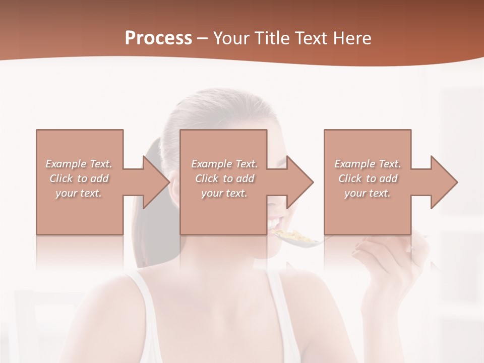 People White Indoor PowerPoint Template