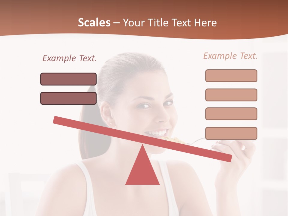 People White Indoor PowerPoint Template