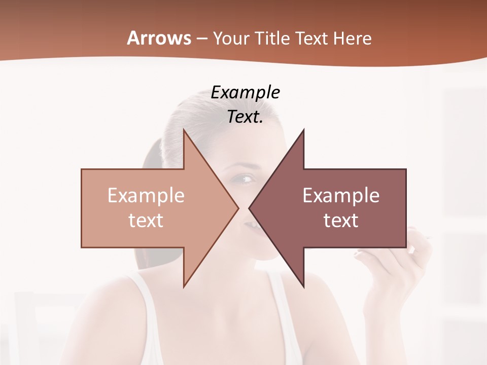 People White Indoor PowerPoint Template