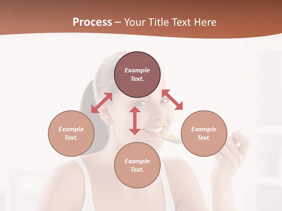 People White Indoor PowerPoint Template