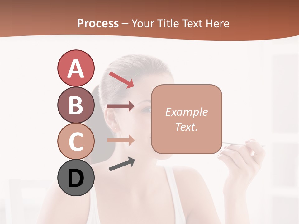 People White Indoor PowerPoint Template