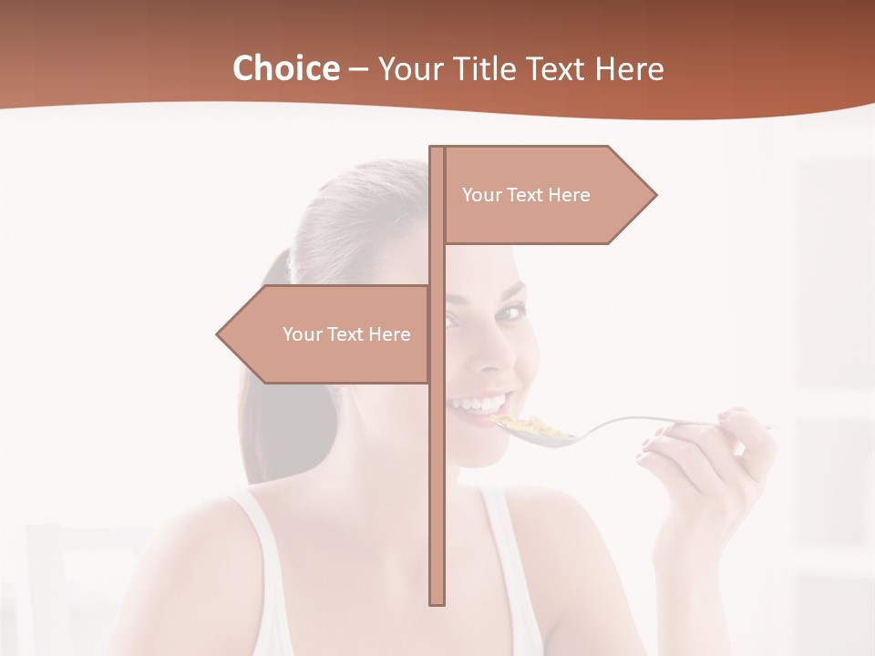 People White Indoor PowerPoint Template