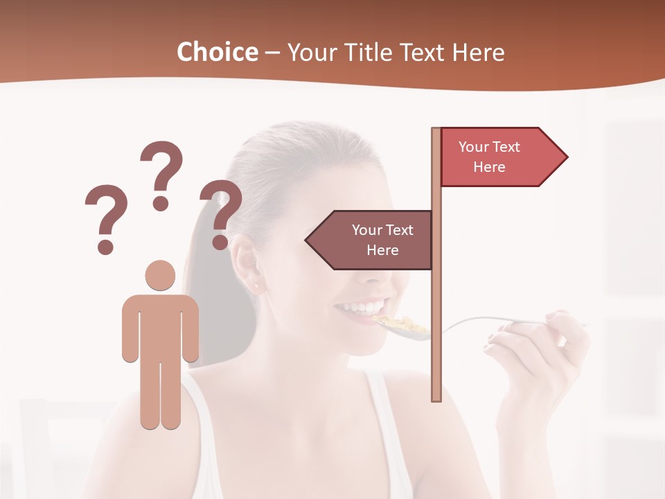 People White Indoor PowerPoint Template