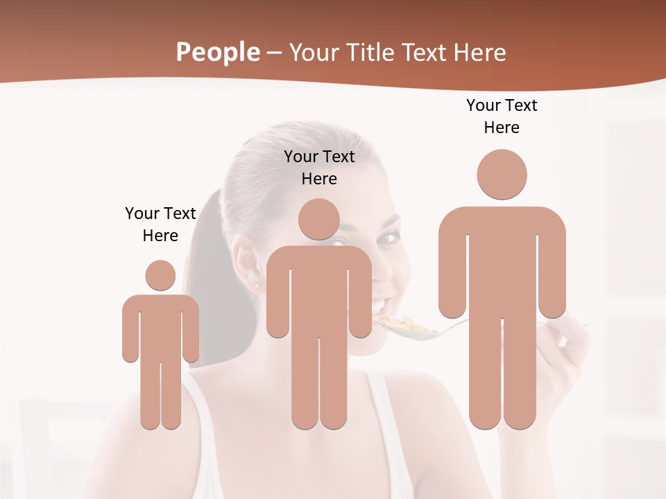 People White Indoor PowerPoint Template