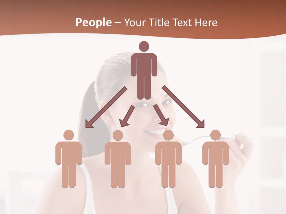 People White Indoor PowerPoint Template