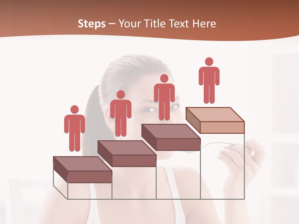 People White Indoor PowerPoint Template