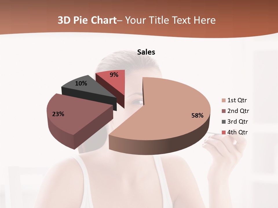 People White Indoor PowerPoint Template