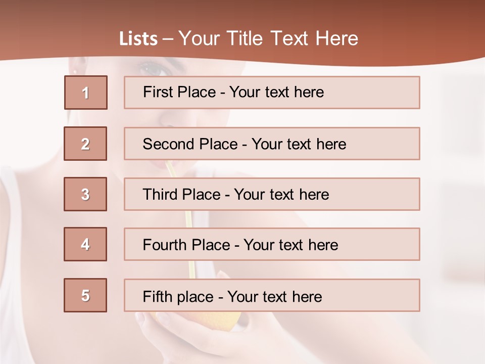 Breakfast Teenager Healthy PowerPoint Template
