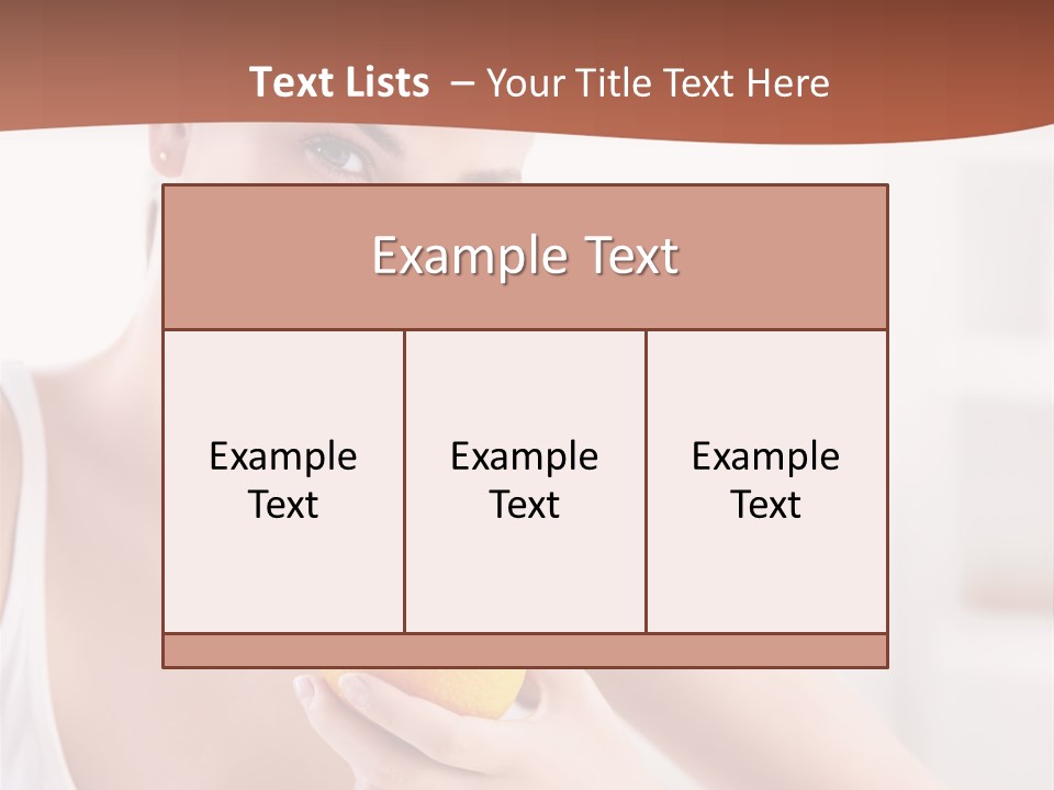 Breakfast Teenager Healthy PowerPoint Template