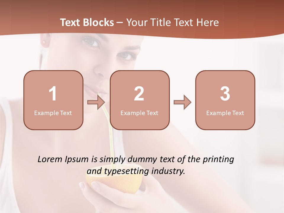 Breakfast Teenager Healthy PowerPoint Template