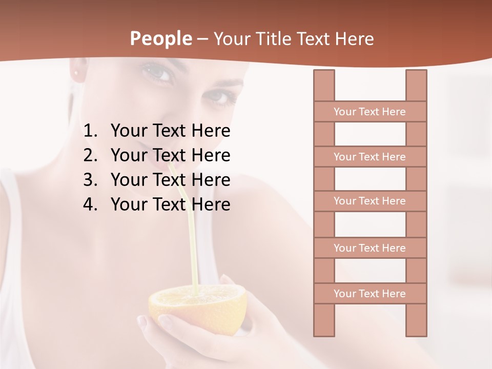 Breakfast Teenager Healthy PowerPoint Template