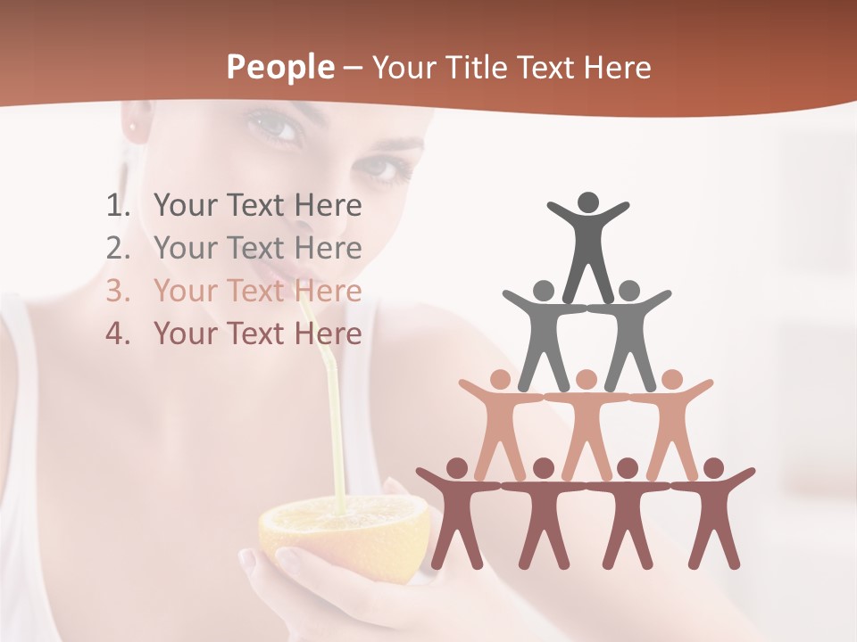 Breakfast Teenager Healthy PowerPoint Template