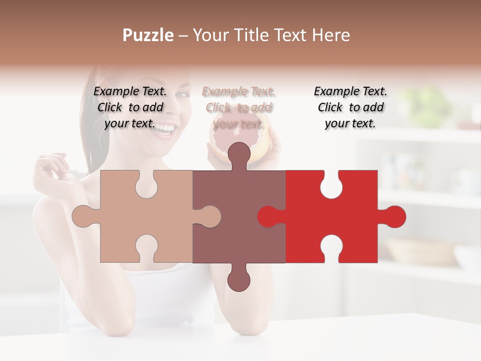 Human Fruit Home PowerPoint Template