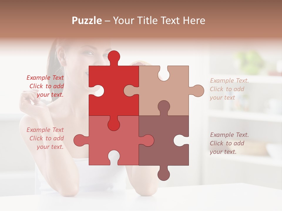 Human Fruit Home PowerPoint Template