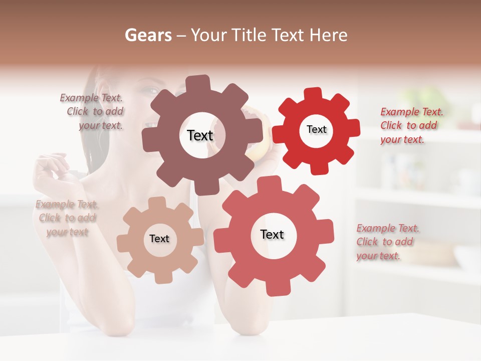 Human Fruit Home PowerPoint Template