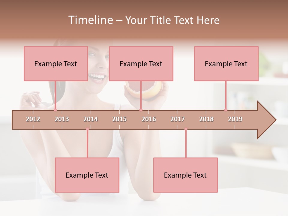 Human Fruit Home PowerPoint Template