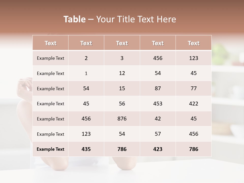 Human Fruit Home PowerPoint Template