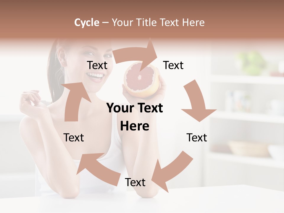 Human Fruit Home PowerPoint Template