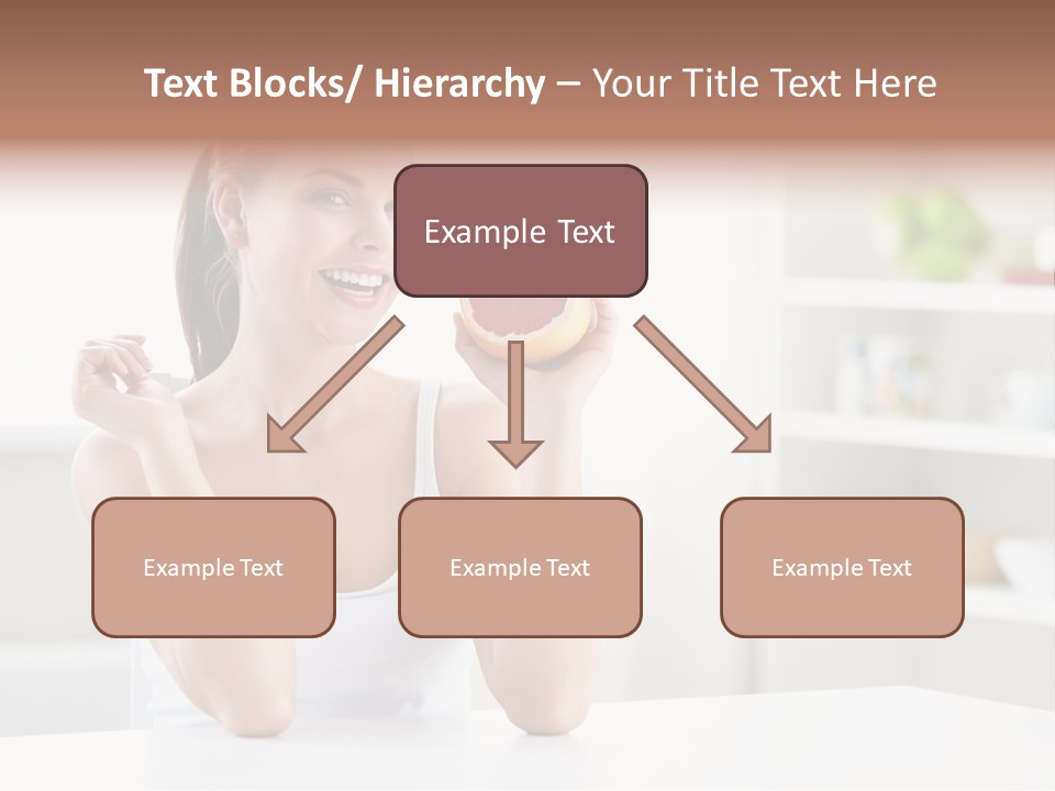 Human Fruit Home PowerPoint Template