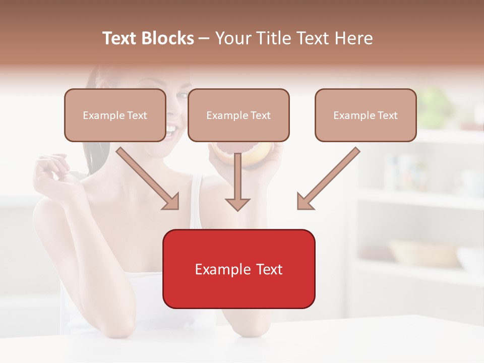 Human Fruit Home PowerPoint Template