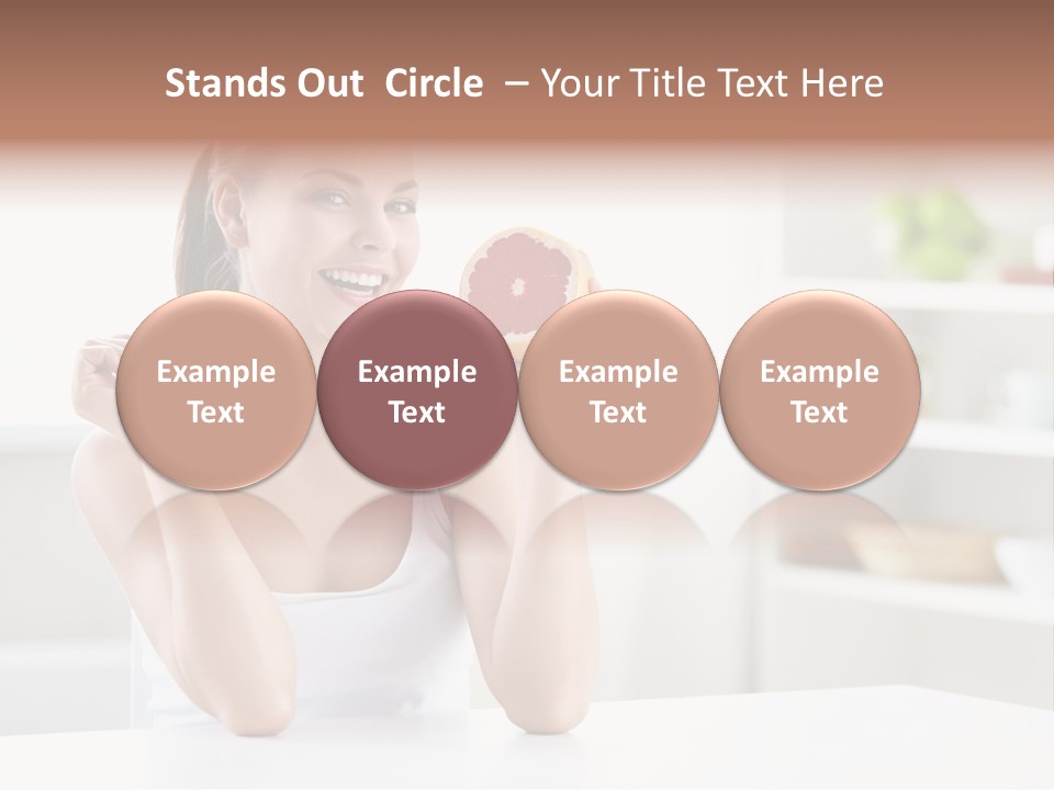 Human Fruit Home PowerPoint Template