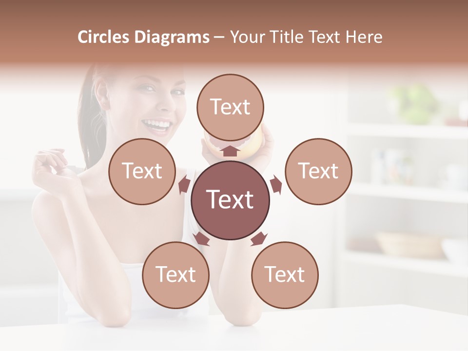 Human Fruit Home PowerPoint Template