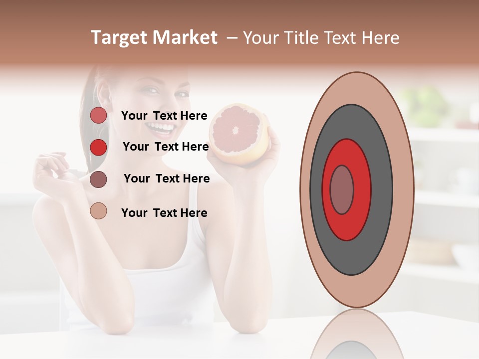 Human Fruit Home PowerPoint Template